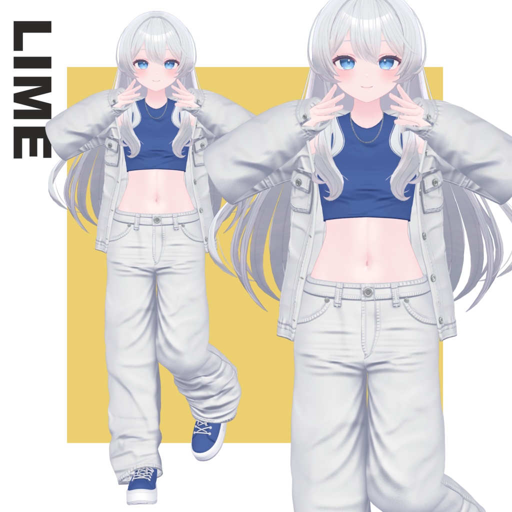 【SALE~2/19am10】デニム オン デニム【15体対応】