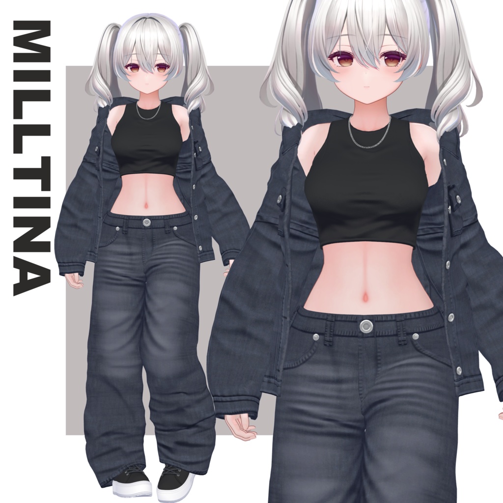 【SALE~2/19am10】デニム オン デニム【15体対応】