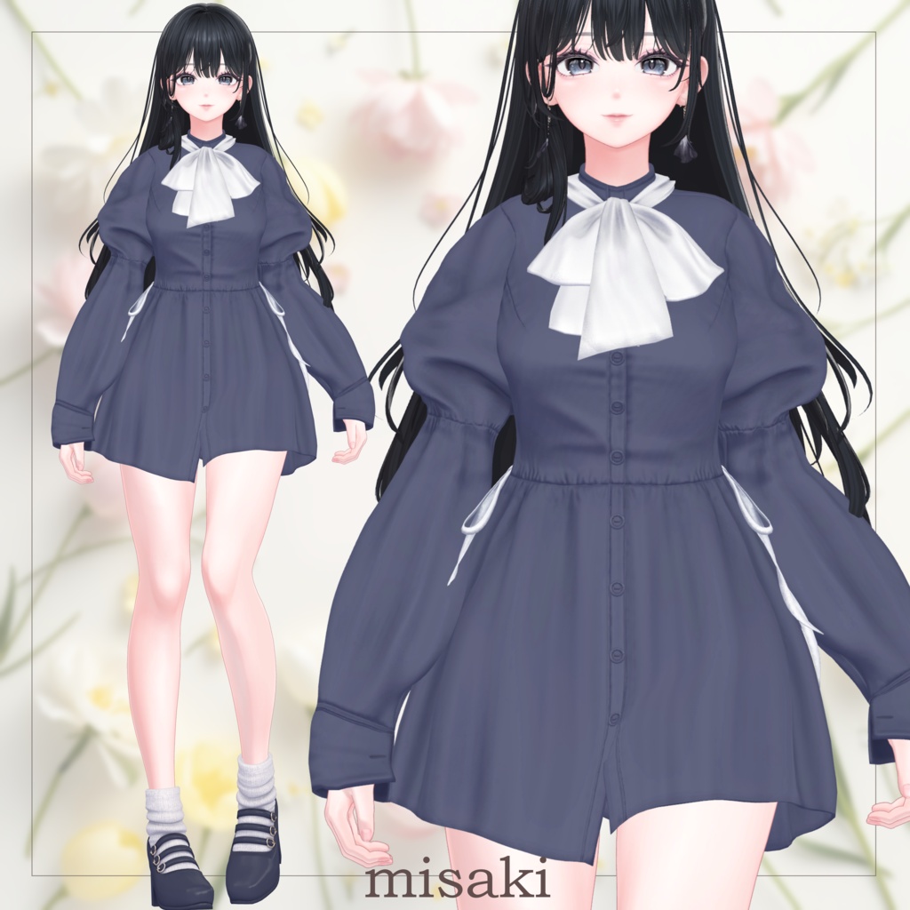 【16体対応】シャツワンピース