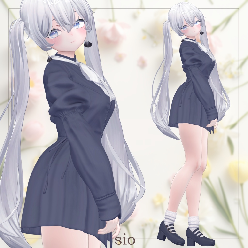 【SALE~3/6am10】シャツワンピース【14体対応】