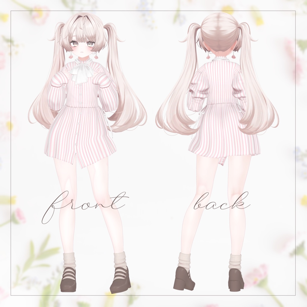 【SALE~3/6am10】シャツワンピース【14体対応】