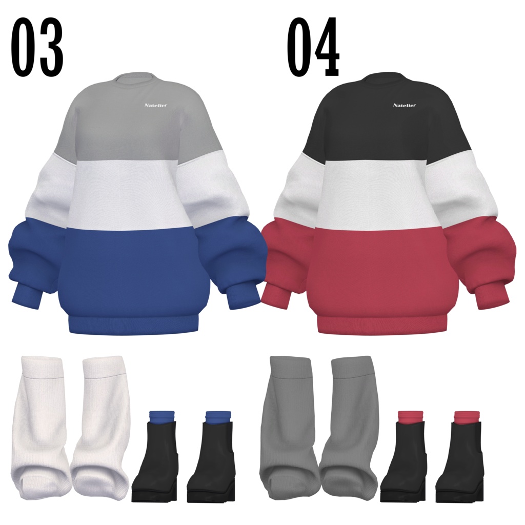 【SALE~3/30am10】オーバーサイズスウェット【13体対応】