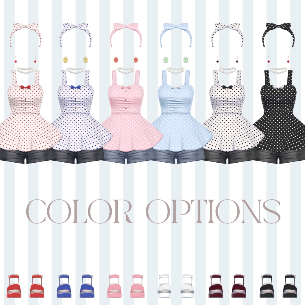 【SALE~6/6am10】サマードット【9体対応】