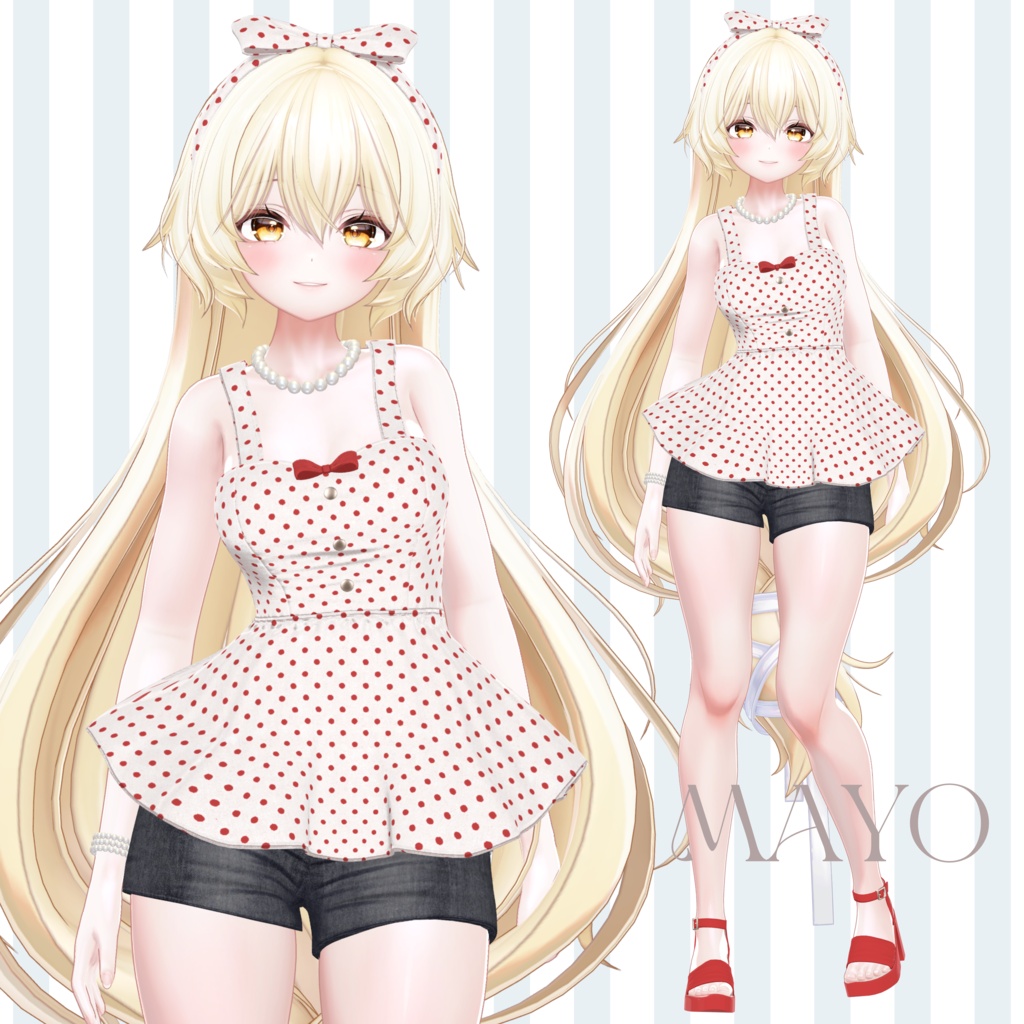 【SALE~6/6am10】サマードット【9体対応】