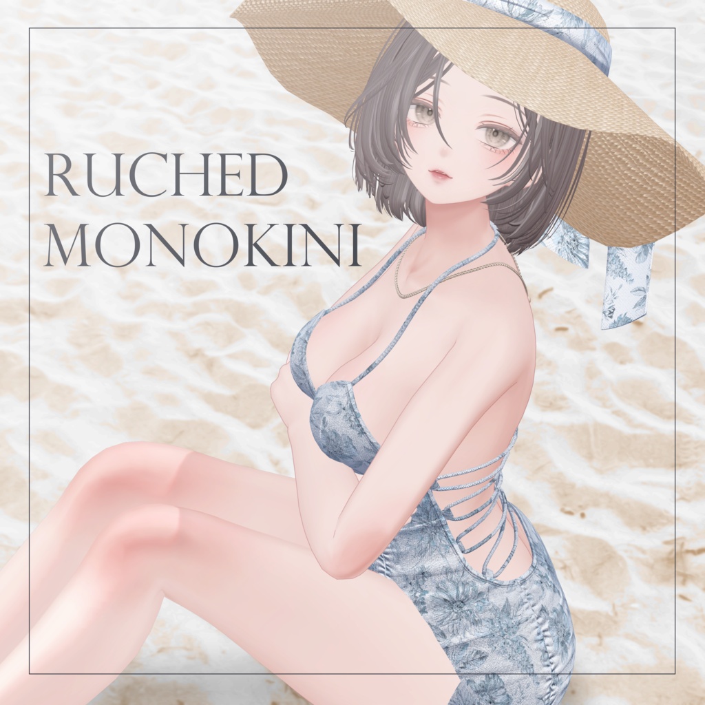 【SALE~6/24am10】ルーシュモノキニ【９体対応】