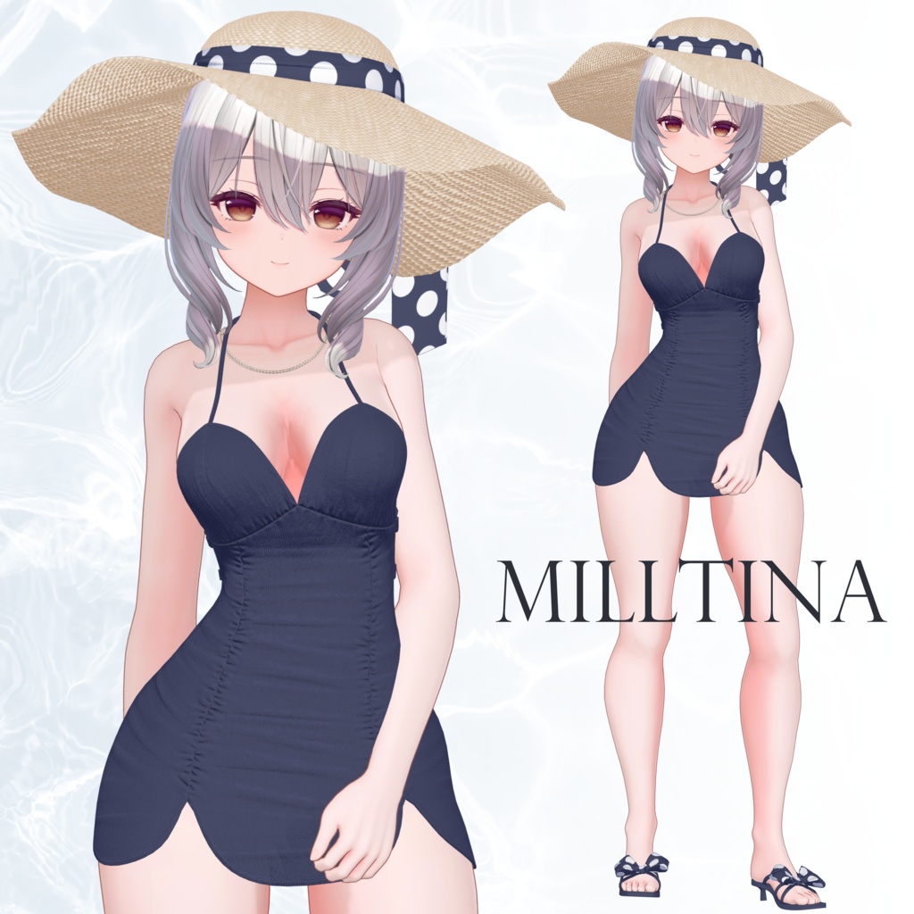 【SALE~6/24am10】ルーシュモノキニ【9体対応】