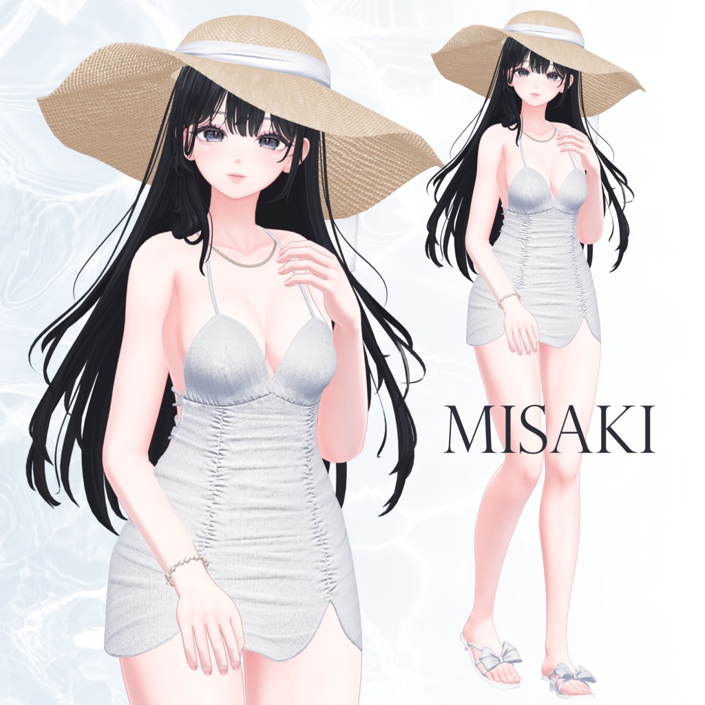 【SALE~6/24am10】ルーシュモノキニ【9体対応】