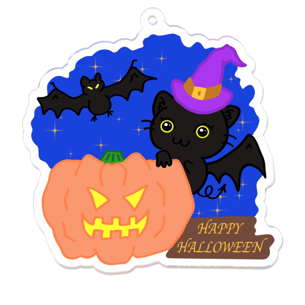HALLOWEENアクリルキーホルダー