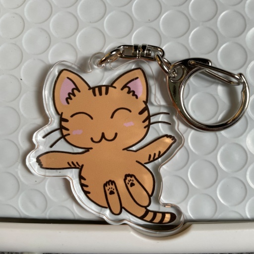 トラにゃんアクキー