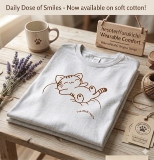 へそてんゆる吉Tシャツ