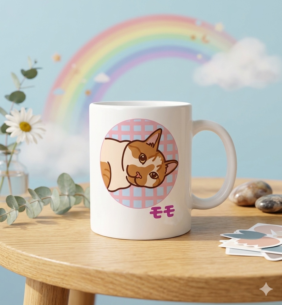 モモちゃんマグカップ