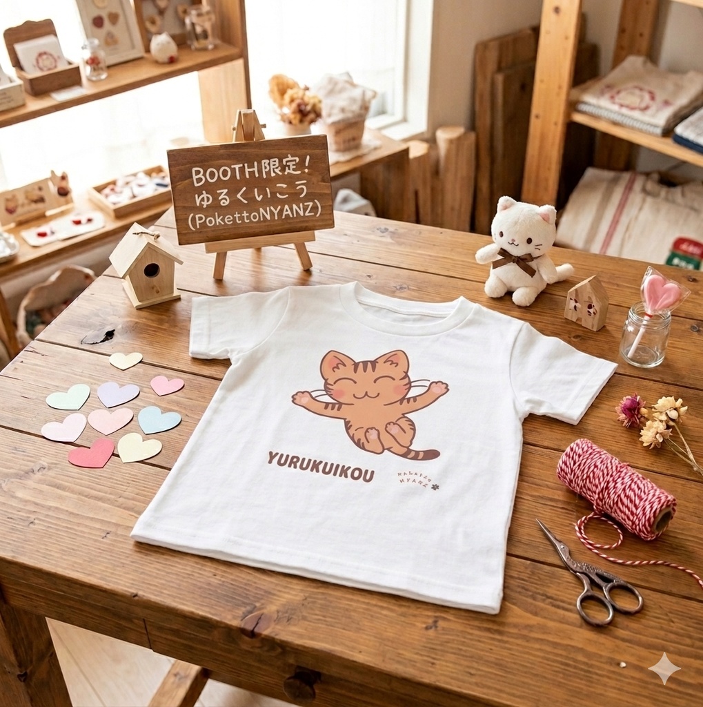 ゆる吉のキッズTシャツ