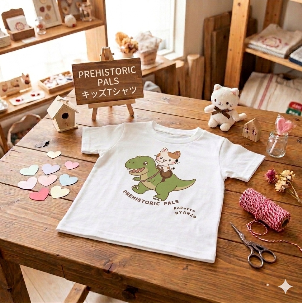 PREHISTORIC PALS(プリヒストリック・パル)キッズTシャツ