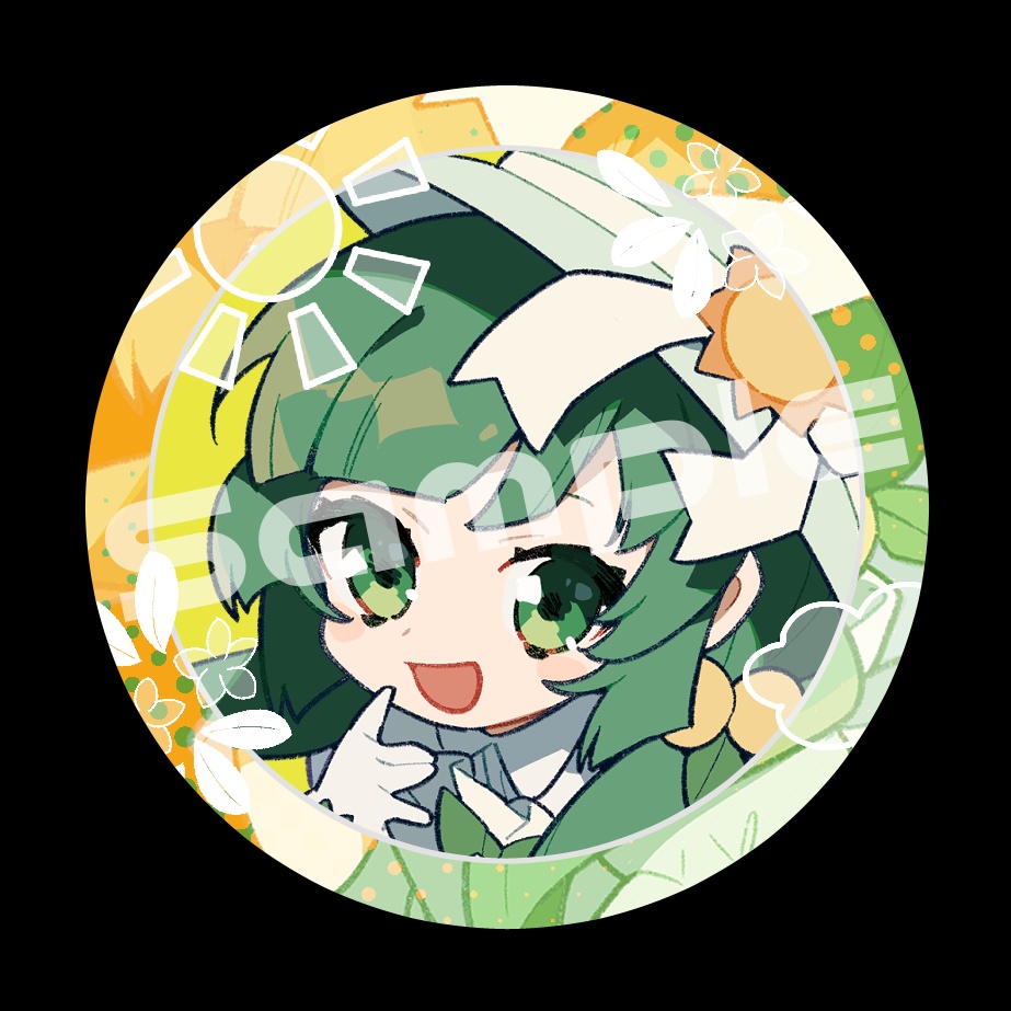 ちらこいど缶バッジ2024年春 デザインB