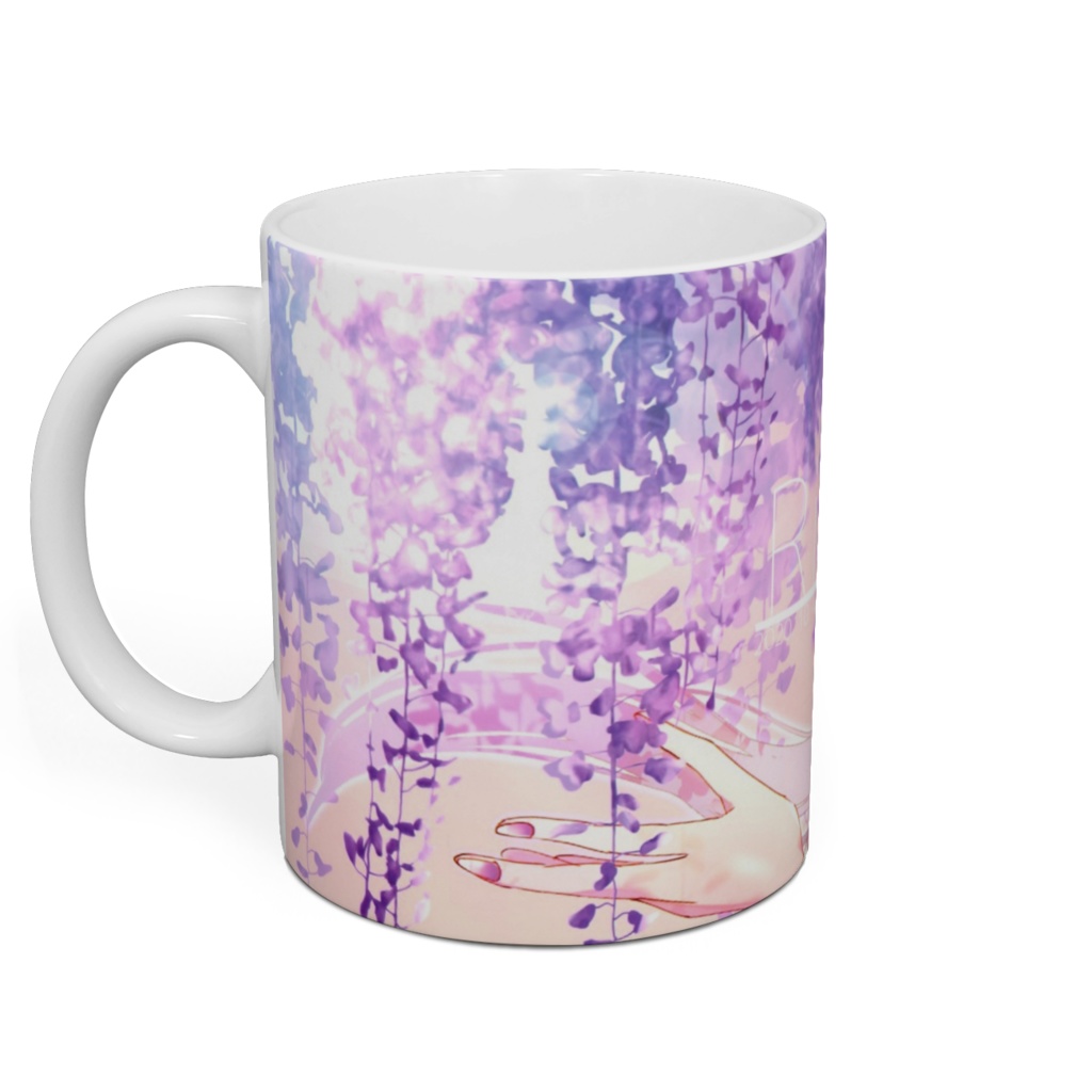 【如月璃音公式グッズ第三弾】浴衣デザインマグカップ