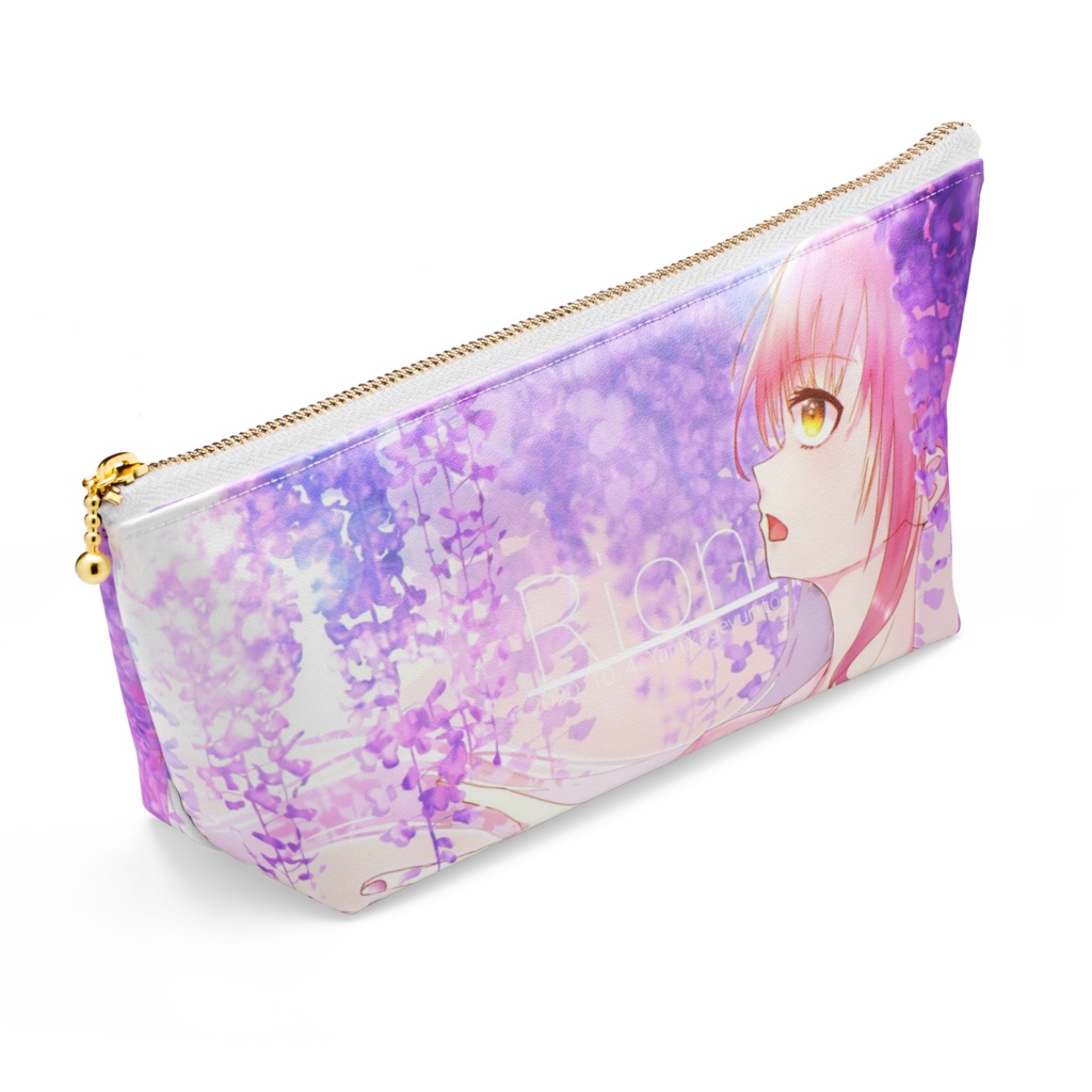 【如月璃音公式グッズ第三弾】浴衣デザインポーチ