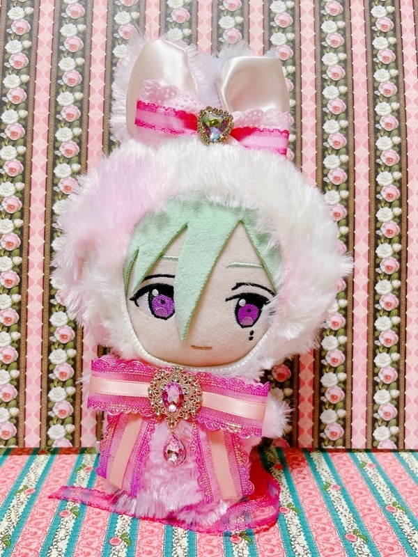 マーブルカラー🐰ピンク着ぐるみ