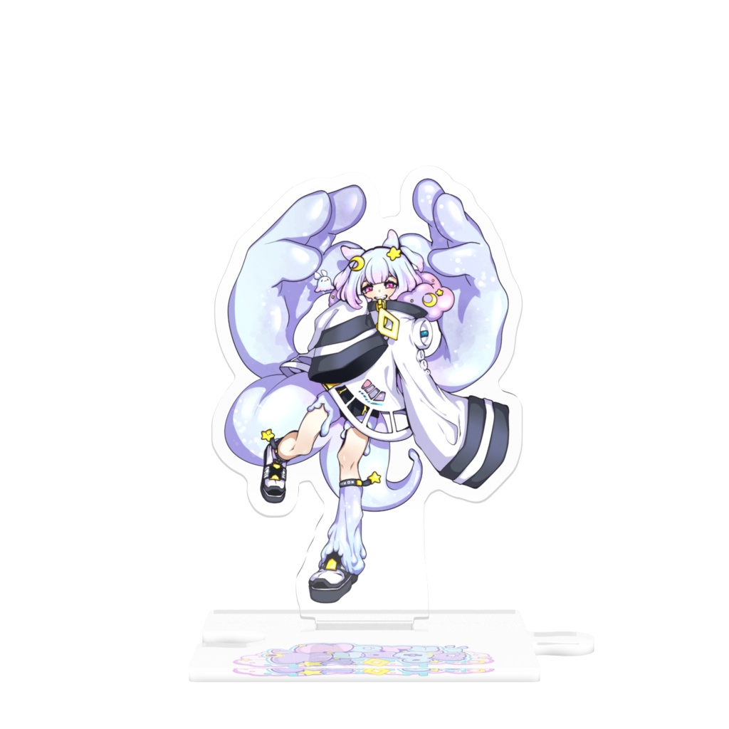 【つながる!】KVアクリルフィギュア ねるにゅあver. - 80mm