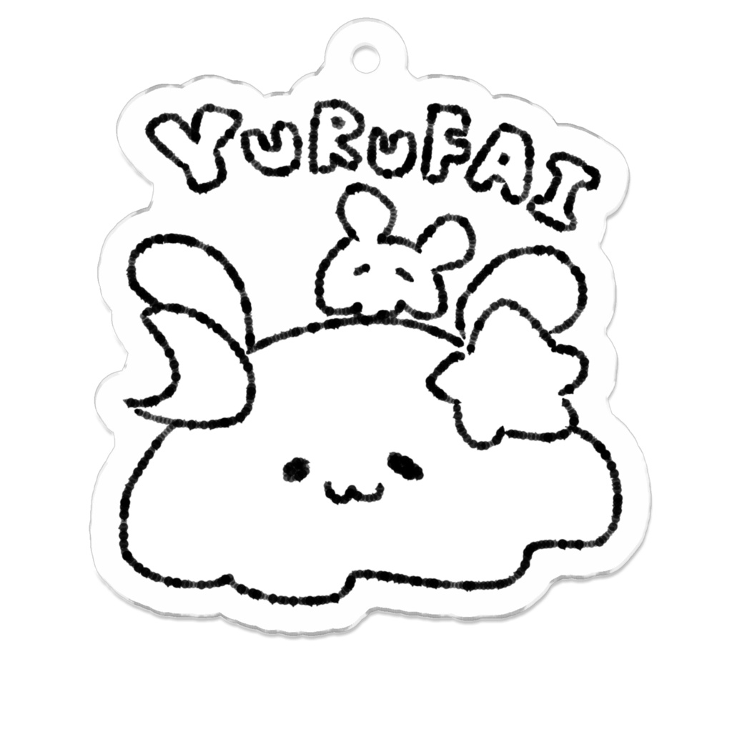 【ゆるふぁい】めんだこねるにゅあアクキー