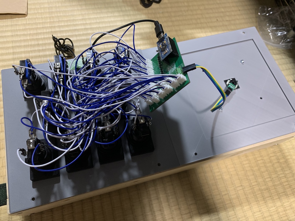 【beatmaniaIIDX用】ハンドメイドコントローラーV2
