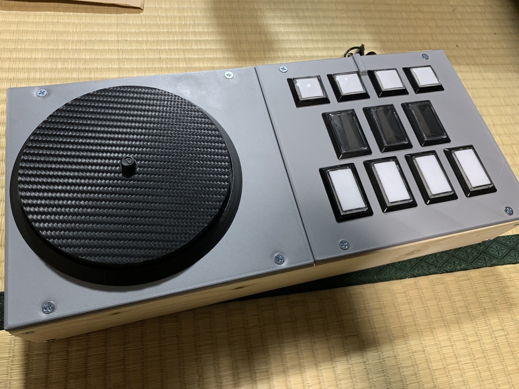 【beatmaniaIIDX用】ハンドメイドコントローラーV2