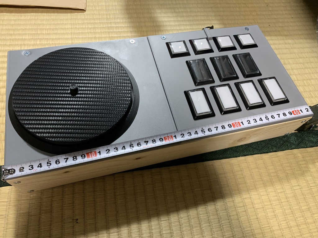 【beatmaniaIIDX用】ハンドメイドコントローラーV2