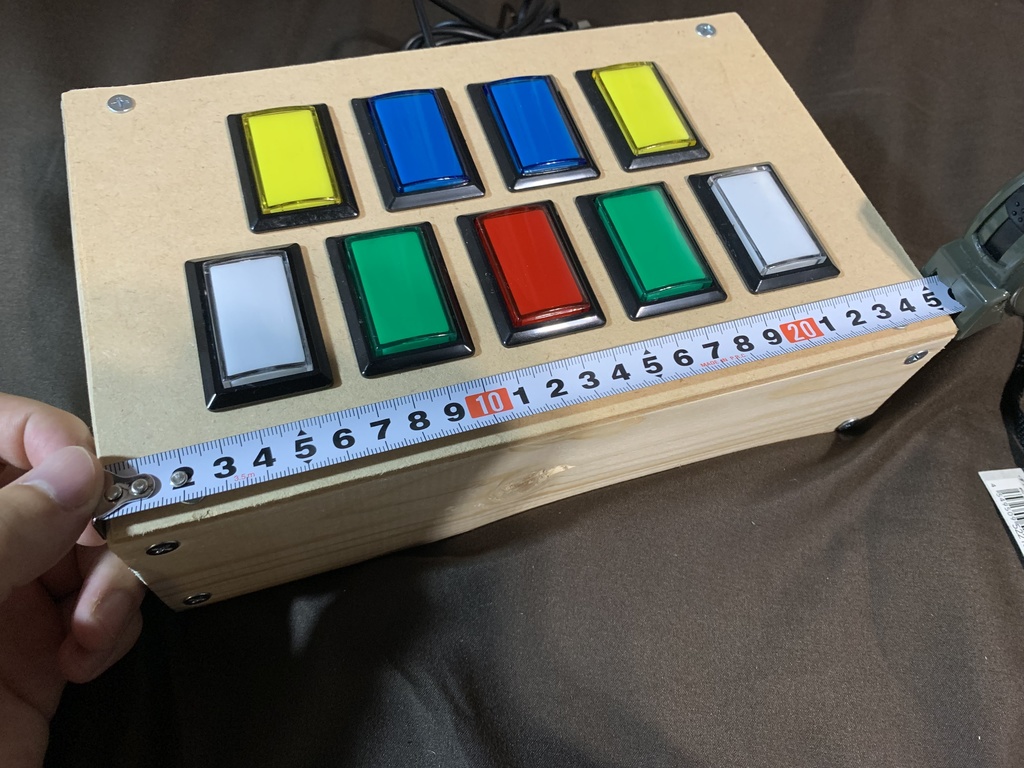 【pop'n music用】beatmania風コントローラー