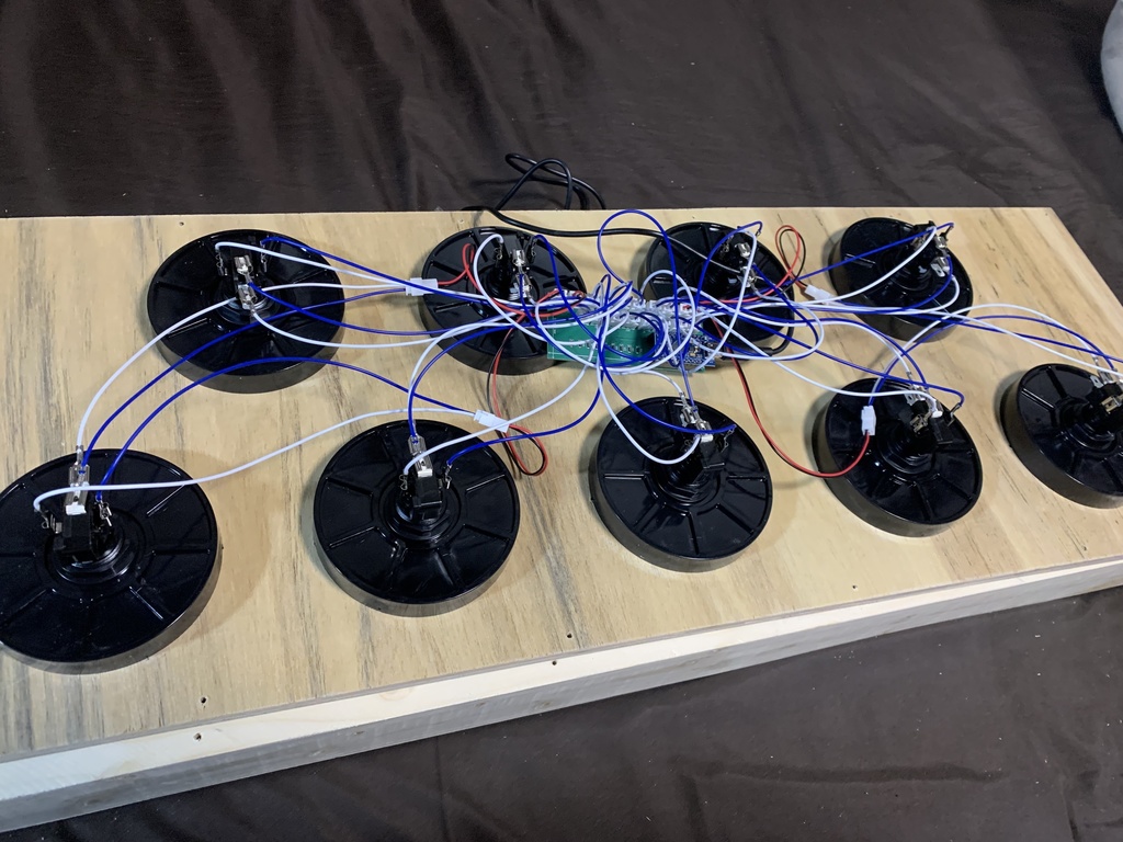 【pop'n music用】ハンドメイドコントローラー