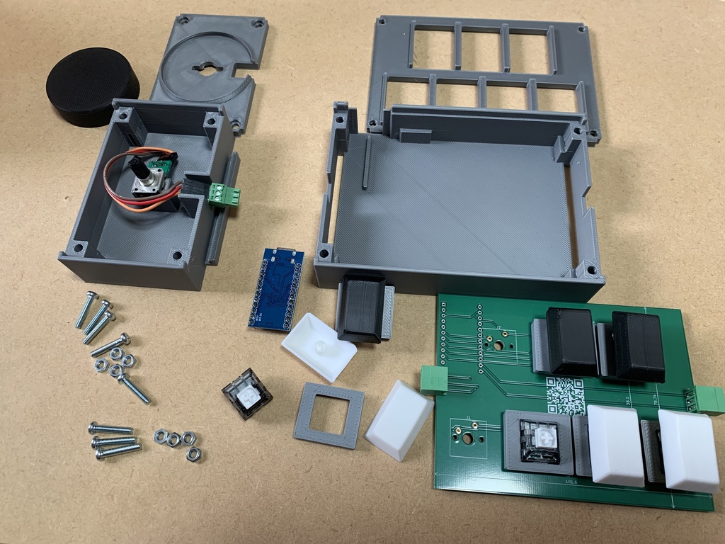 【beatmaniaIIDX用】3Dプリンター製ミニコントローラーV2