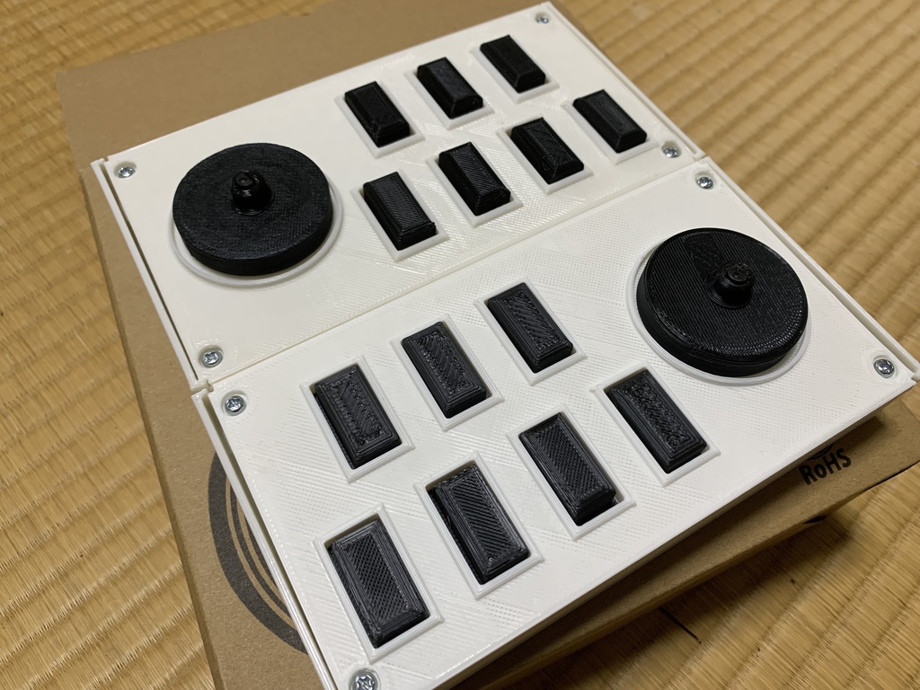 【beatmaniaIIDX用】3Dプリンター製ミニコントローラー