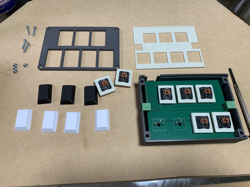 【beatmaniaIIDX用】3Dプリンター製ミニコントローラーV2