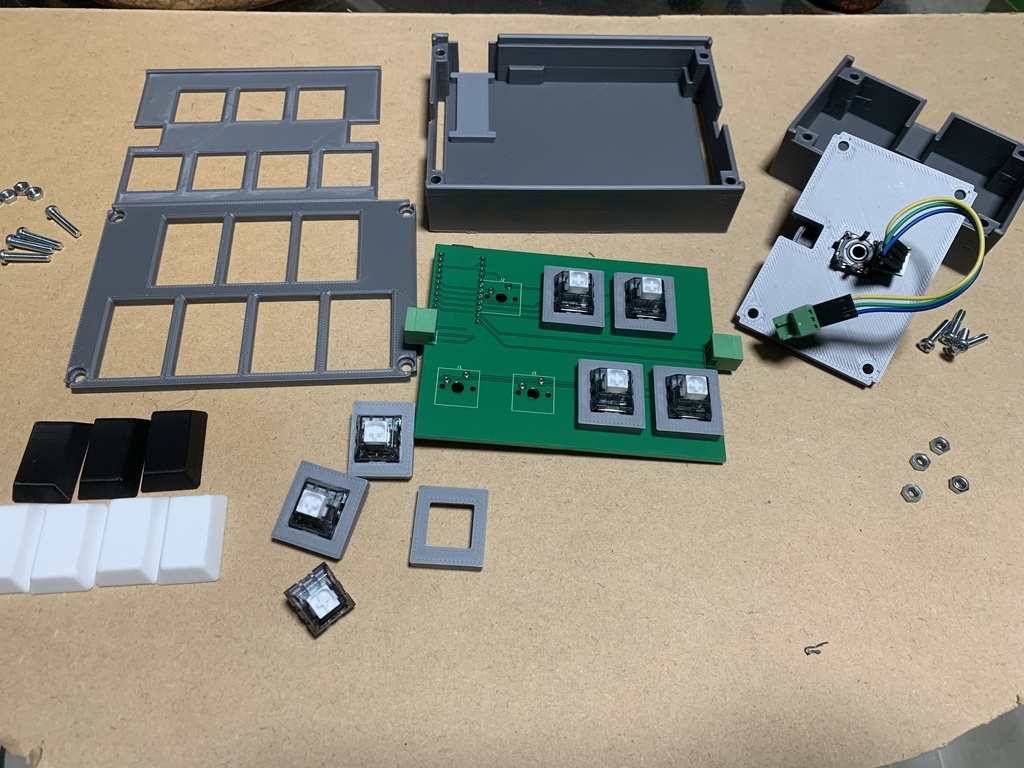 【beatmaniaIIDX用】3Dプリンター製ミニコントローラーV2