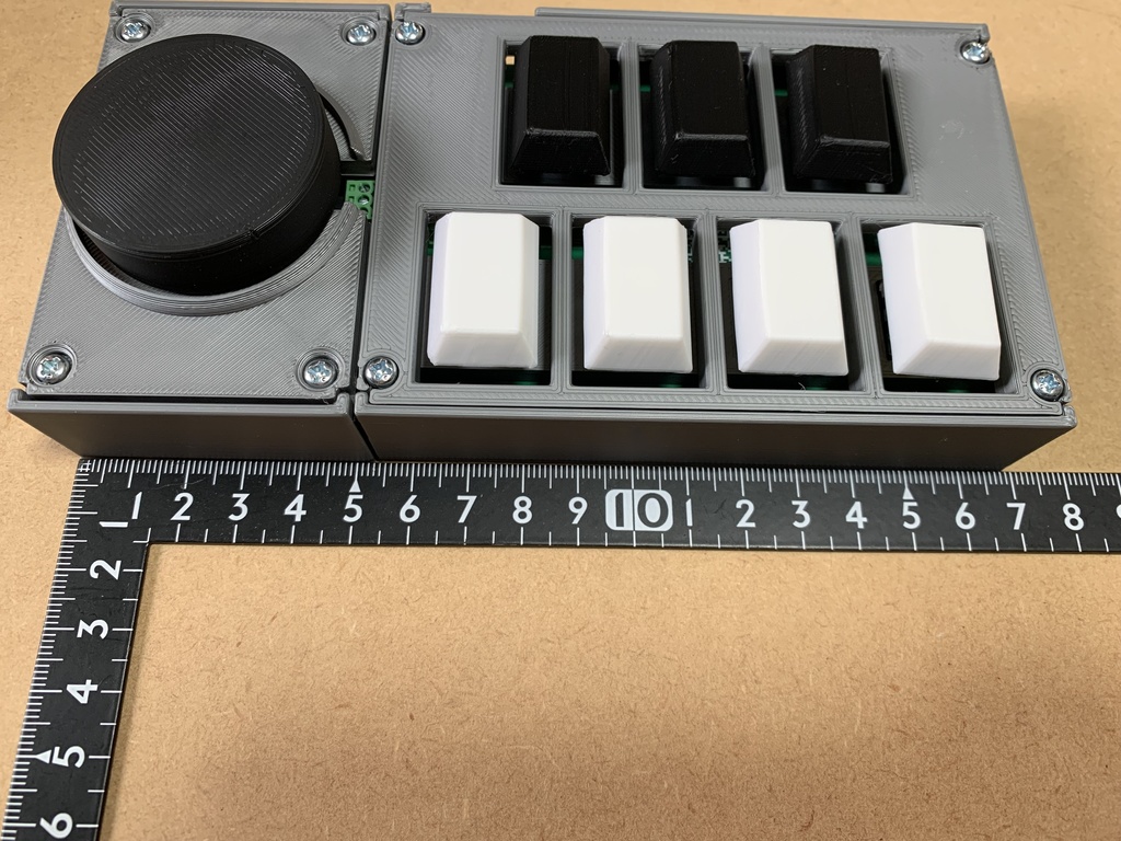 【beatmaniaIIDX用】3Dプリンター製ミニコントローラーV2