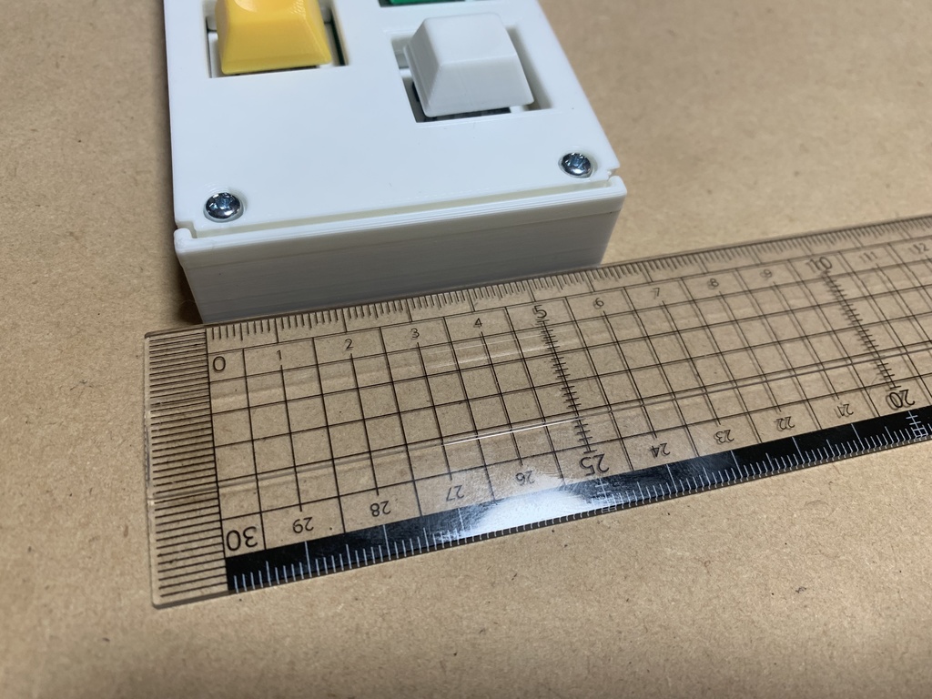 【pop'n music用】3Dプリンター製ミニコントローラーV2