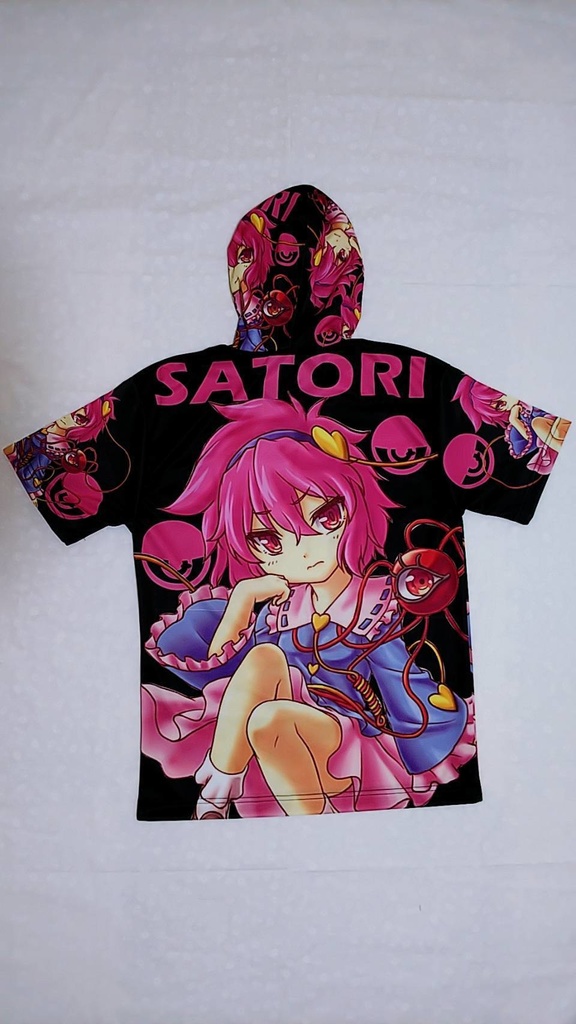 さとり フード付フルカラーTシャツ 古明地 さとり