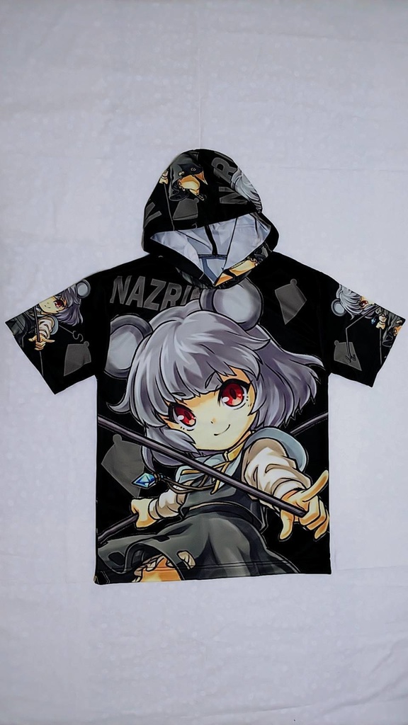 ナズーリン フード付フルカラーTシャツ