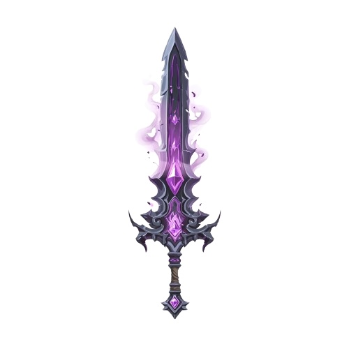 【商用利用可】伝説の聖剣・魔剣アイコン素材集 Vol.1【背景透過PNG】~炎・闇・聖 3大属性セット~