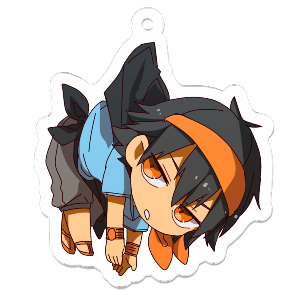 室 乱夏 アクリルキーホルダー - 50 x 50 (mm)