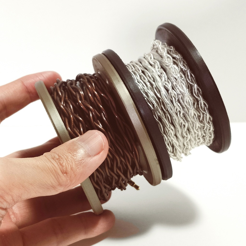 イヤホンケース EC-A01 金/黒セット