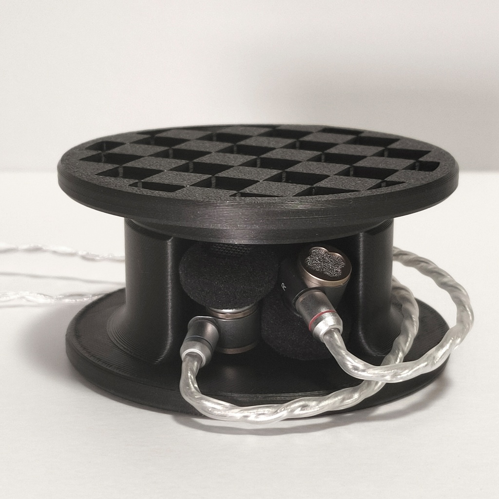 イヤホンケース EC-A01 金/黒セット