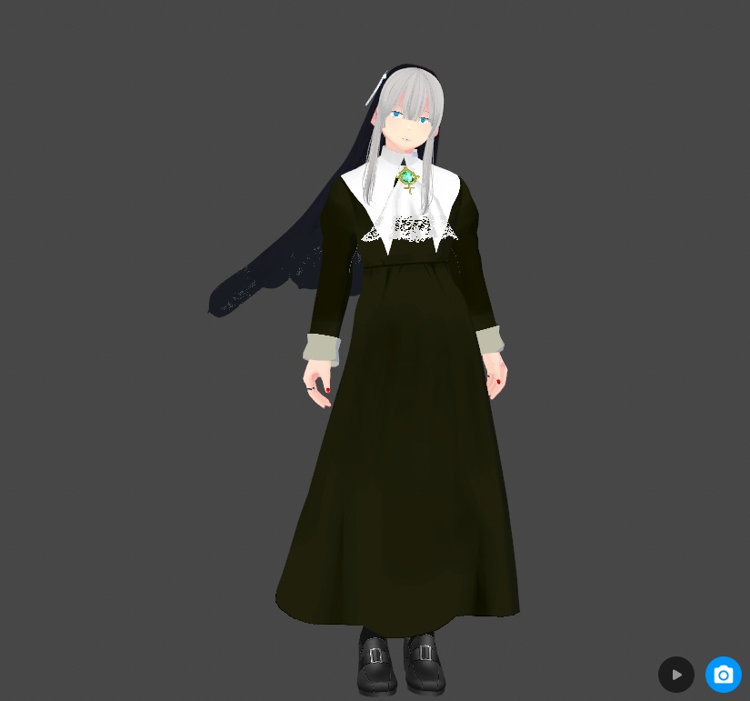 【無料】シスターベール&シスター服