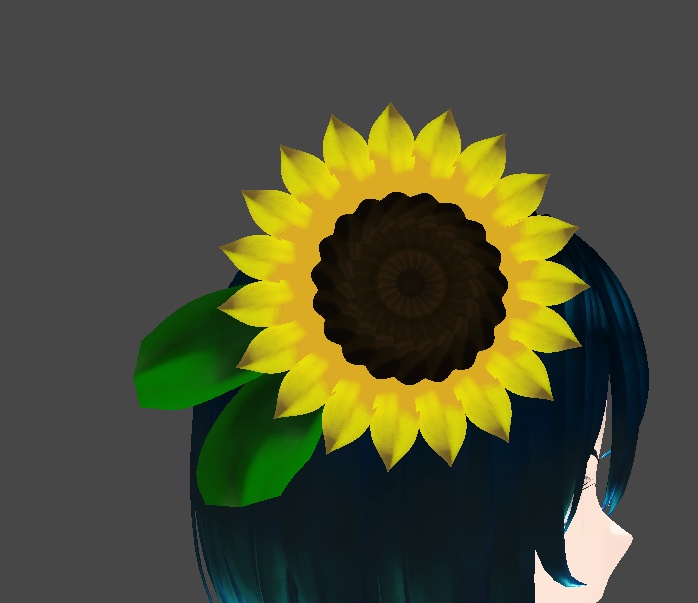 【無料】花っぽい髪飾り