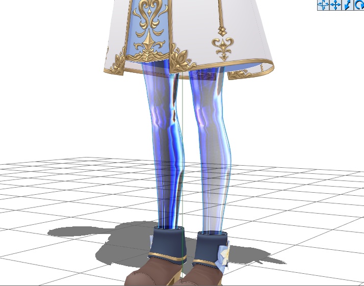 【無料配布】簡単に透明人外肌にできるテクスチャ【free】