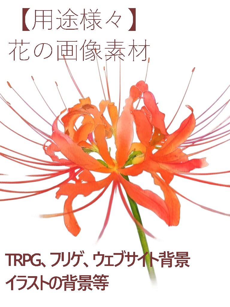 【無料素材】花の素材【合成OK】