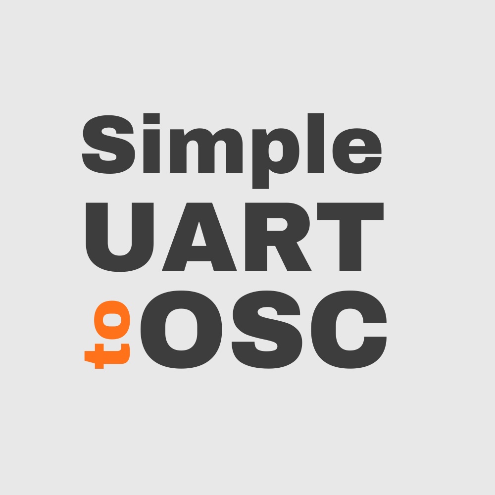 Simple UART to OSC