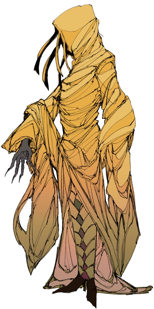 【フリー素材】黄衣の王の立ち絵