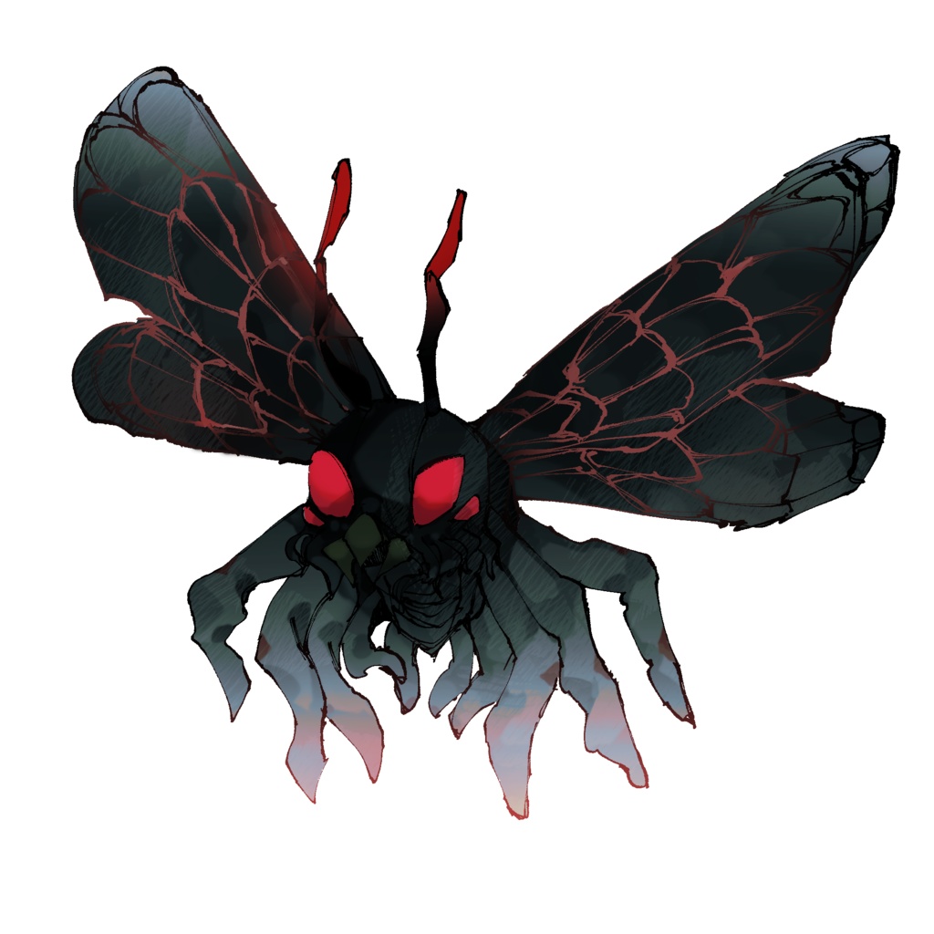 【フリー素材】シャッガイからの昆虫