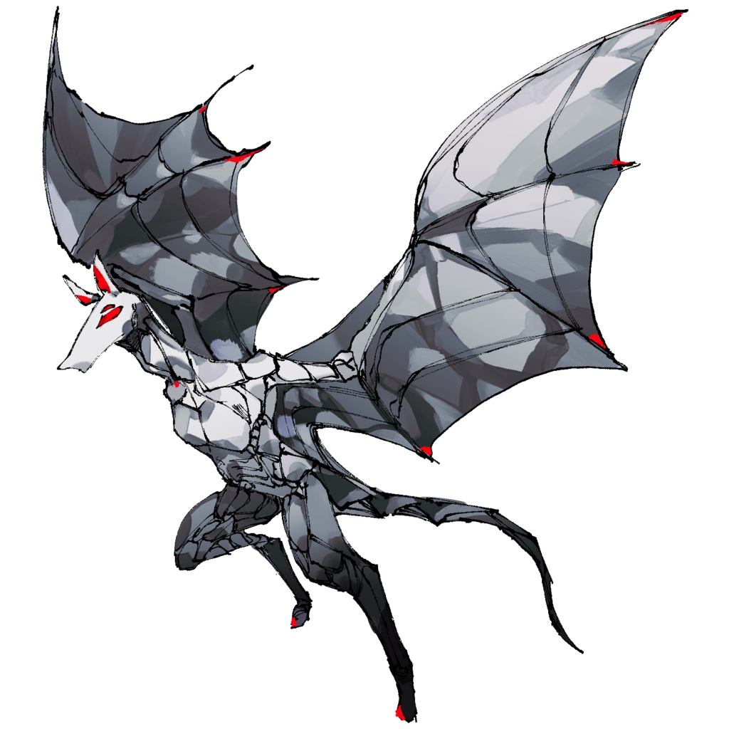 【フリー素材】シャンタク鳥