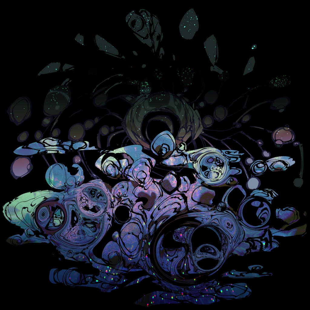 【APNG素材】一瞬動くヨグ=ソトースの背景