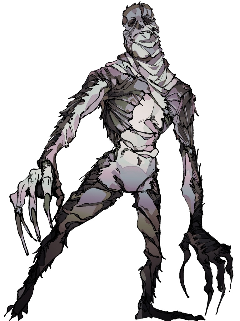 【フリー素材】次元をさまようもの/空鬼